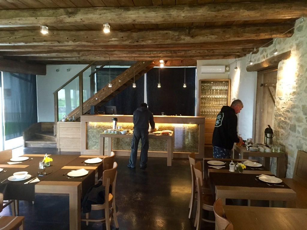 Ex-barn transformed into a restaurant